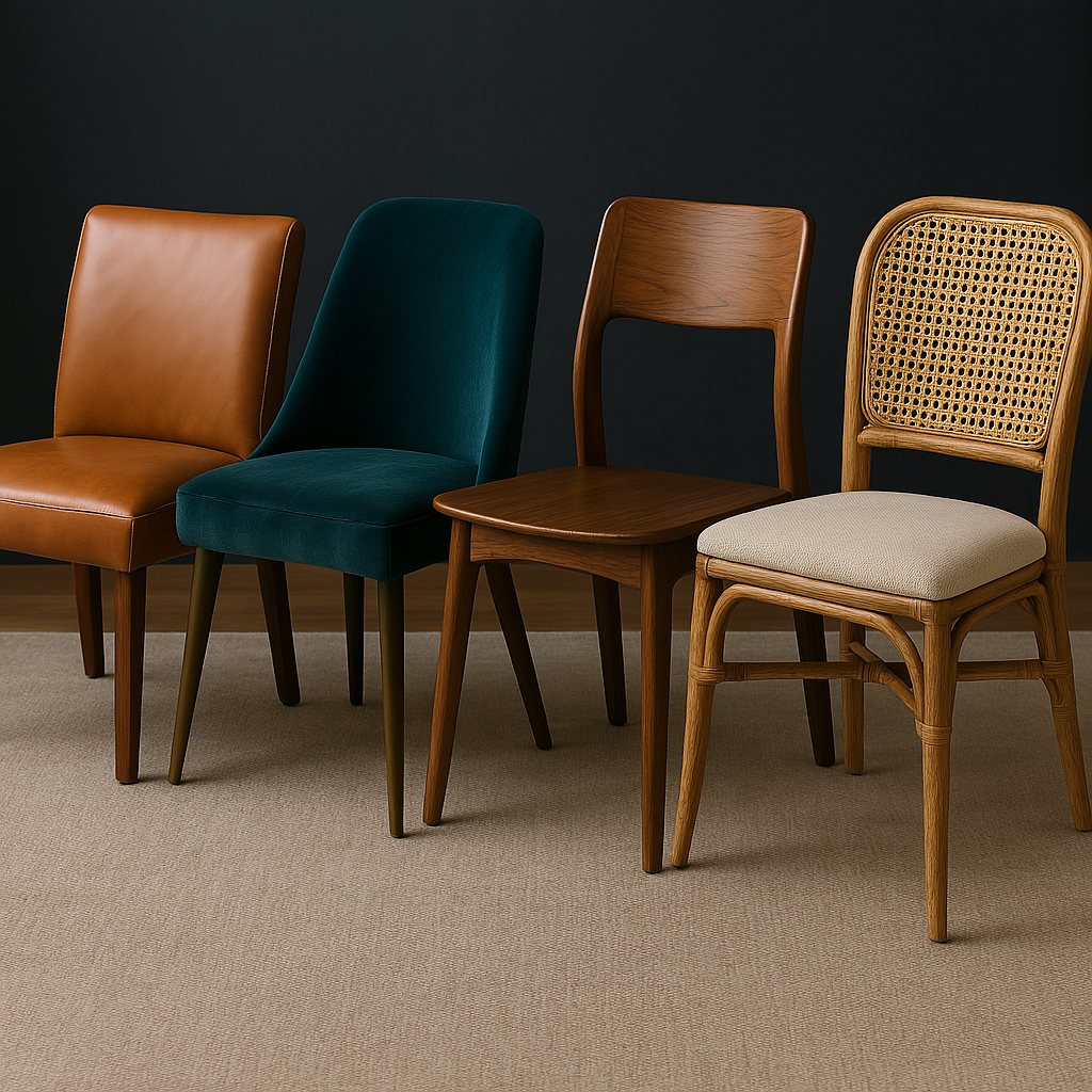 What Are the Best Materials for Luxury Dining Chairs?