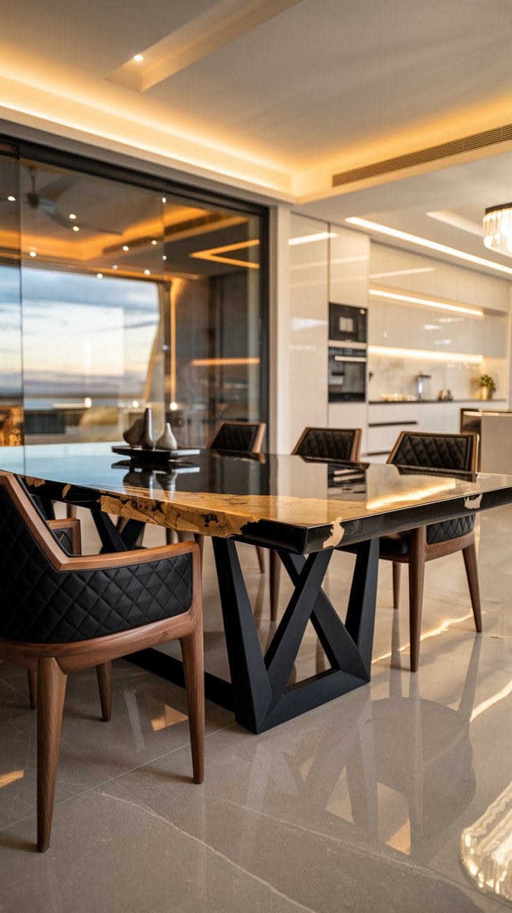 Epoxy Dining Tables: The Centerpiece of Luxury Living