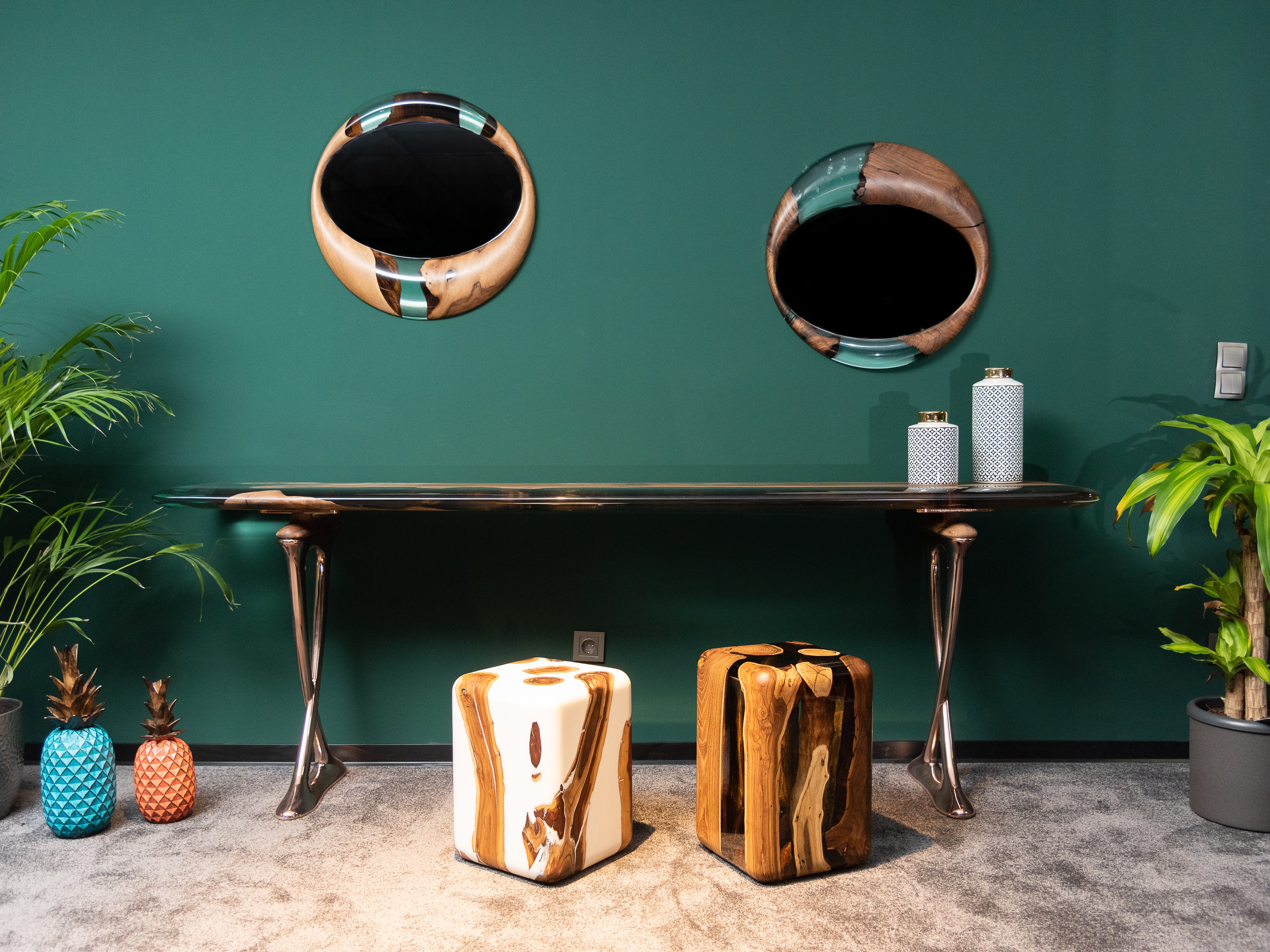 WHIBRO CUBE END TABLE