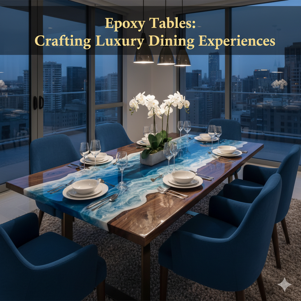 Epoxy Tables: Crafting Luxury Dining Experiences – MH