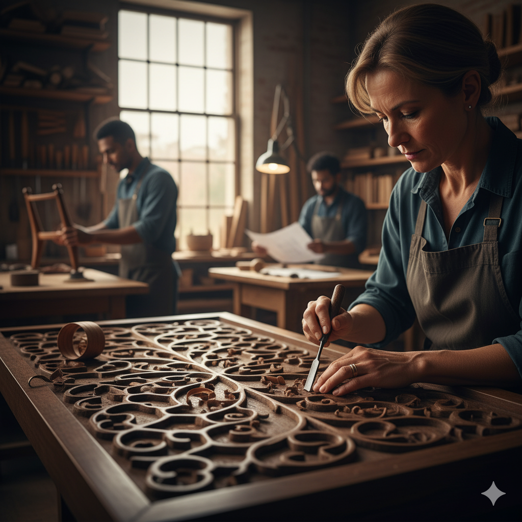 Inside the Craft: How Artisans Shape the World of Luxury Furniture