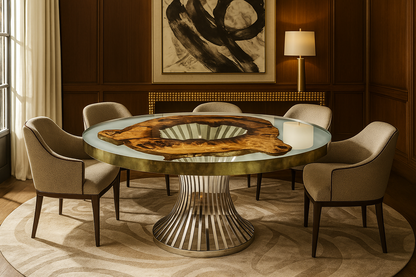 EFIL ROUND DINING TABLE