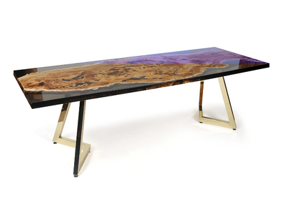 TIGER EYE COFFEE TABLE