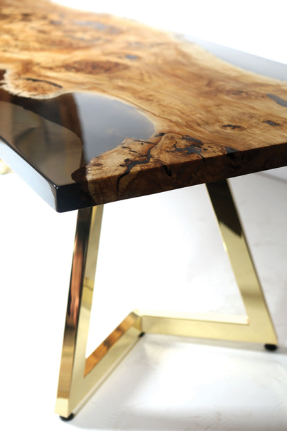 TIGER EYE COFFEE TABLE