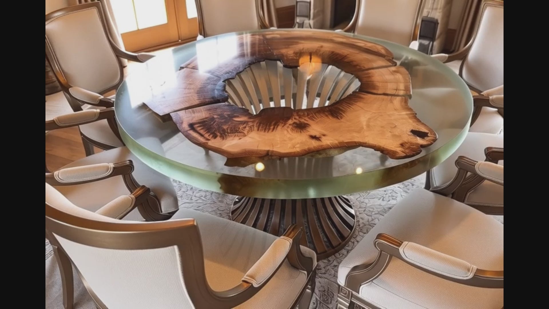 EFIL ROUND DINING TABLE